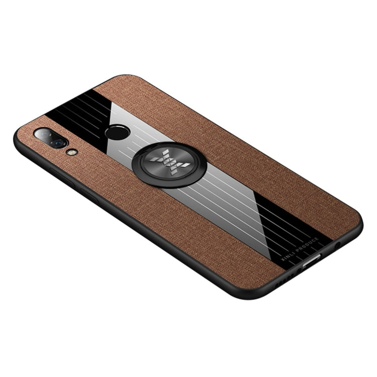 XINLI Stitching Cloth Textue Shockproof TPU Protective Case with Ring Holder, For Huawei Mate 20 Pro, For Huawei Mate 20 X, For Huawei Mate 30, For Huawei nova 2s, For Huawei nova 3e