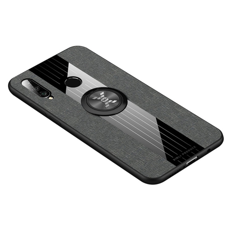 XINLI Stitching Cloth Textue Shockproof TPU Protective Case with Ring Holder, For Huawei nova 3i, For Huawei nova 4, For Huawei nova 4e, For Huawei nova 5
