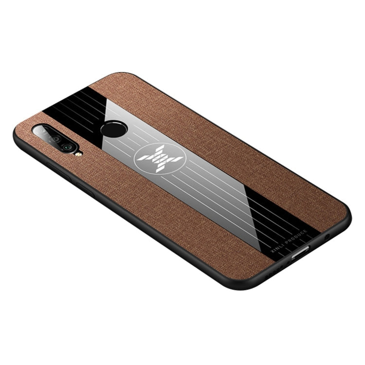 XINLI Stitching Cloth Textue Shockproof TPU Protective Case, For Huawei P30 Lite