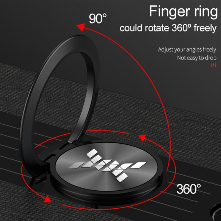 XINLI Stitching Cloth Textue Shockproof TPU Protective Case with Ring Holder, For Huawei Honor 6X, For Huawei Honor 7C / Enjoy 8, For Huawei Honor 10 Lite, For Huawei Honor 20