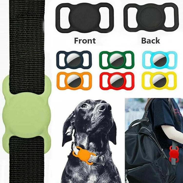 Shockproof Anti-scratch Silicone Case Protective Cover, Style: Animal, For AirTag