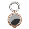 Copper Jewelry Style Shockproof Protective Cover Case with Keychain Hook Loop, For AirTag 2nd Gen / AirTag 1st Gen