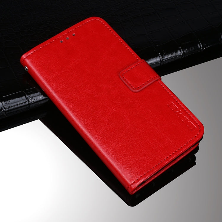 idewei Crazy Horse Texture Horizontal Flip Leather Case with Holder & Card Slots & Wallet, For Oukitel C23 Pro, For Xiaomi Redmi K40 Gaming Edition, For Samsung Galaxy F02s