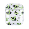 Bronzing Fruit Pattern PC Earphone Hard Protective Case, For AirPods 1 / 2, For AirPods Pro