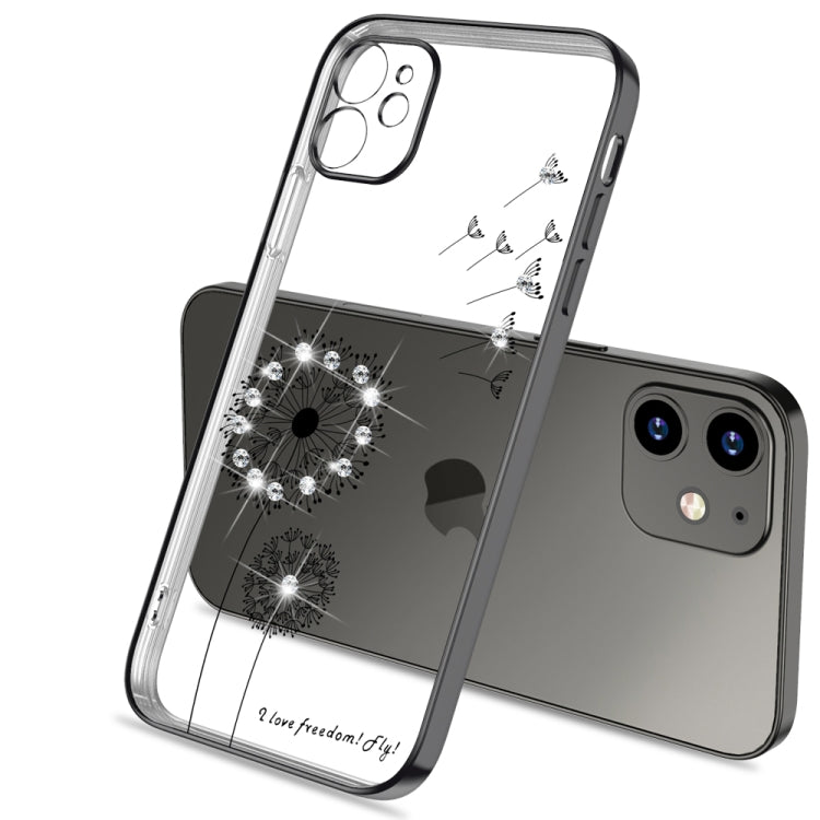 Ultra-thin Electroplating Dandelion Pattern Protective Case, For iPhone 12 Mini