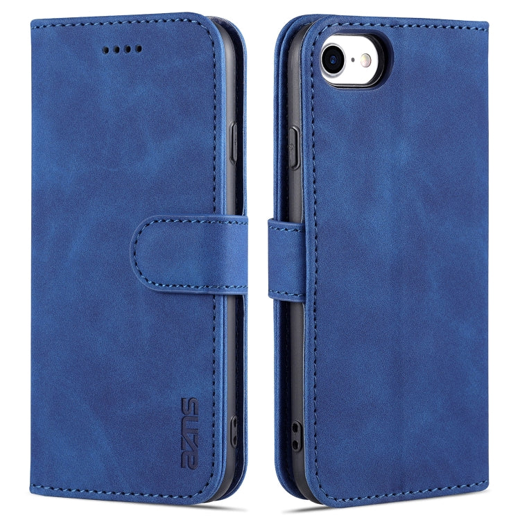 AZNS Skin Feel Calf Texture Horizontal Flip Leather Case with Card Slots & Holder & Wallet, For iPhone 6, For iPhone 7 Plus / 8 Plus, For iPhone 7 / 8 / SE (2020)