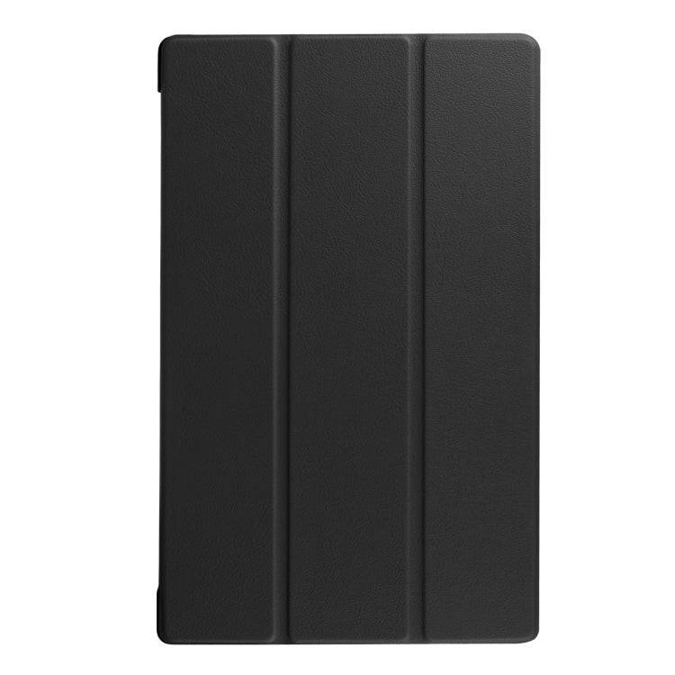 For Amazon Kindle Fire HD 10 2017 / 2019Custer Texture Horizontal Flip Leather Case with Three-folding Holder & Sleep / Wake-up Function, For Amazon Kindle Fire HD 10