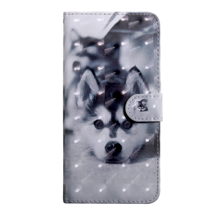 3D Painting Pattern Coloured Drawing Horizontal Flip TPU + PU Leather Case with Holder & Card Slots & Wallet, For OnePlus 7T, For Xiaomi Redmi 8