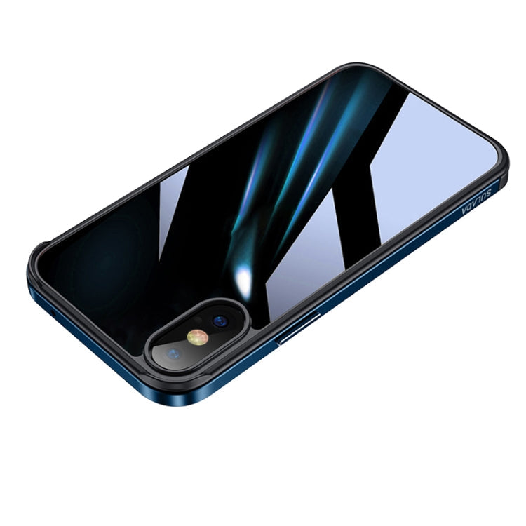 SULADA Shockproof Aviation Aluminum Metal Frame + Nano Glass + TPU Protective Case, For iPhone 12 Pro, For iPhone 12 Pro Max, For iPhone 11 Pro Max, For iPhone XS / X