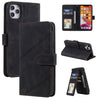 Skin Feel Business Horizontal Flip PU Leather Case with Holder & Multi-Card Slots & Wallet & Lanyard & Photo Frame, For iPhone 11, For iPhone 11 Pro, For iPhone 11 Pro Max, For iPhone 12 mini