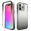 Shockproof High Transparency Two-color Gradual Change PC+TPU Candy Colors Protective Case, For iPhone 13 Pro