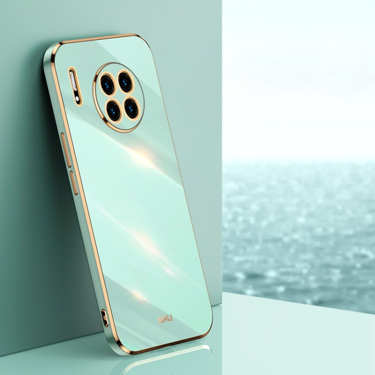 XINLI Straight Edge 6D Electroplate TPU Phone Case, For Huawei Mate 30, For Huawei Mate 30 Pro, For Huawei Mate 40