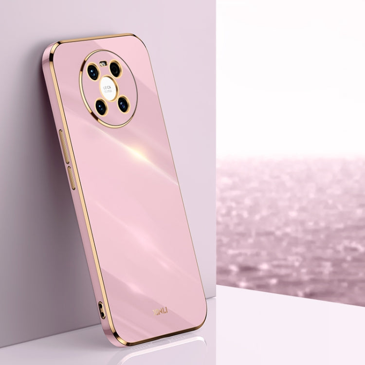 XINLI Straight Edge 6D Electroplate TPU Phone Case, For Huawei Mate 30, For Huawei Mate 30 Pro, For Huawei Mate 40
