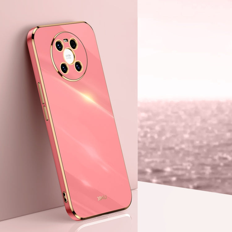 XINLI Straight Edge 6D Electroplate TPU Phone Case, For Huawei Mate 30, For Huawei Mate 30 Pro, For Huawei Mate 40