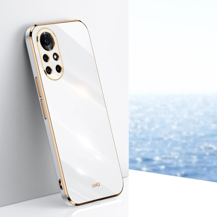 XINLI Straight Edge 6D Electroplate TPU Phone Case, For Huawei nova 8 Pro 5G, For Huawei nova 8 SE, For Huawei P30