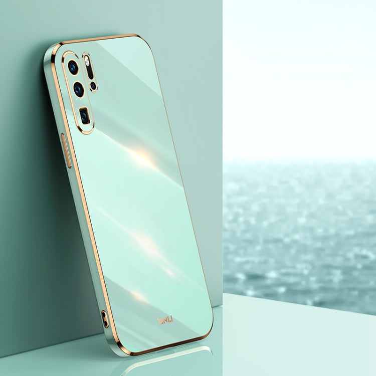 XINLI Straight Edge 6D Electroplate TPU Phone Case, For Huawei P30 Pro, For Huawei P30 Lite, For Huawei P40