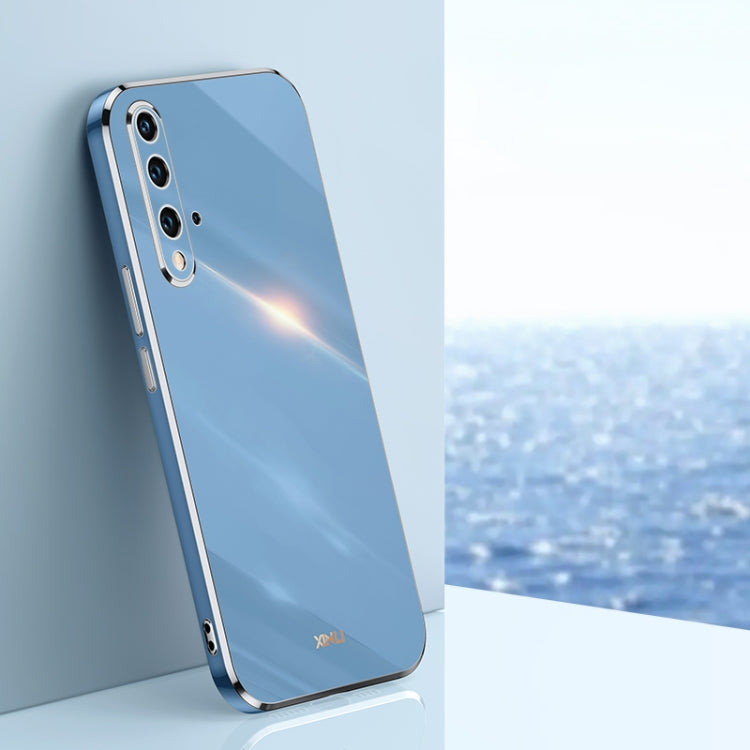XINLI Straight Edge 6D Electroplate TPU Phone Case, For Huawei P40 Pro, For Honor 20, For Honor 20 Pro