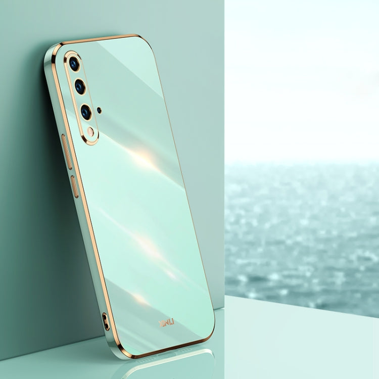 XINLI Straight Edge 6D Electroplate TPU Phone Case, For Huawei P40 Pro, For Honor 20, For Honor 20 Pro