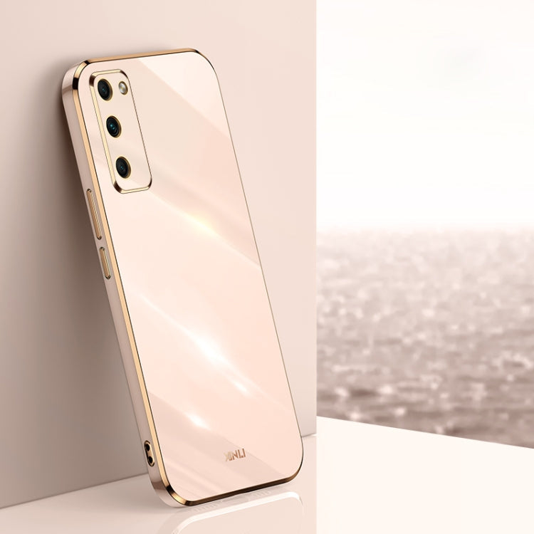 XINLI Straight Edge 6D Electroplate TPU Phone Case, For Honor 30S, For Honor 30 Youth, For Honor 50 Pro