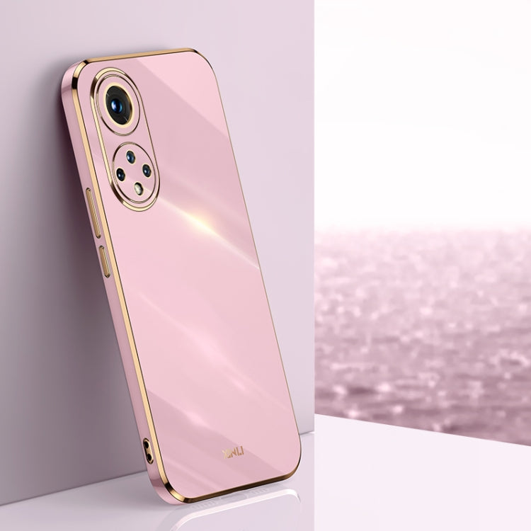 XINLI Straight Edge 6D Electroplate TPU Phone Case, For Honor 30S, For Honor 30 Youth, For Honor 50 Pro