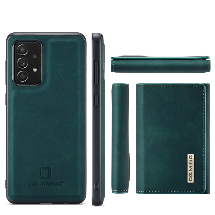 DG.MING M1 Series 3-Fold Multi Card Wallet + Magnetic Back Cover Shockproof Case with Holder Function, For Samsung Galaxy A52 5G / 4G, For Samsung Galaxy A72 5G / 4G, For Samsung Galaxy Note20, For Samsung Galaxy S20 FE
