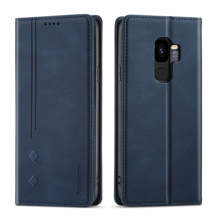 Forwenw F2 Series Magnetic Horizontal Flip Leather Case with Holder & Card Slots & Wallet, For Samsung Galaxy S8, For Samsung Galaxy S9, For Samsung Galaxy S9+, For Samsung Galaxy A52 5G, For Samsung Galaxy Note20 Ultra, For Samsung Galaxy S8+