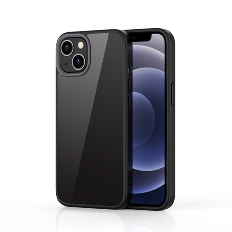 Ming Shield Hybrid Frosted Transparent PC + TPU Scratchproof Shockproof Case, For iPhone 13 mini, For iPhone 13, For iPhone 13 Pro