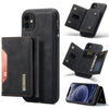 DG.MING M2 Series 3-Fold Multi Card Bag + Magnetic Back Cover Shockproof Case with Wallet & Holder Function, For iPhone 11, For iPhone 11 Pro, For iPhone 11 Pro Max