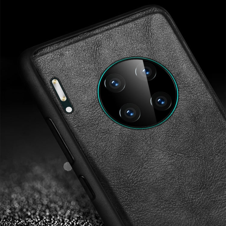 SULADA Shockproof TPU + Handmade Leather Protective Case, For Huawi Mate 30, For Huawi Mate 30 Pro, For Galaxy Note 10+