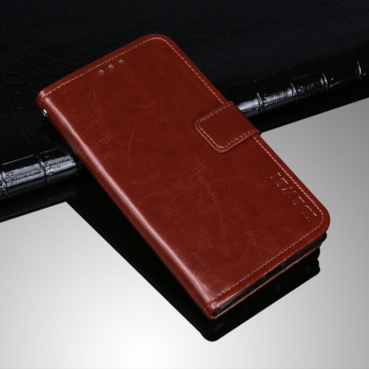 idewei Crazy Horse Texture Horizontal Flip Leather Case with Holder & Card Slots & Wallet, For Tecno Pova 2, For vivo iQOO 8 Pro, For ZTE Axon 11 5G, For ZTE Blade A31