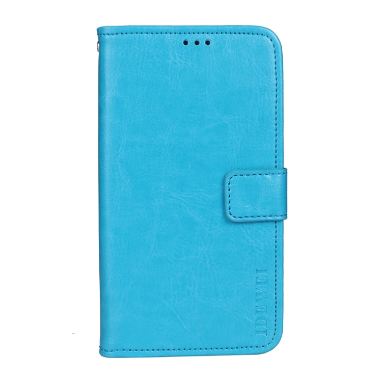 idewei Crazy Horse Texture Horizontal Flip Leather Case with Holder & Card Slots & Wallet, For Tecno Pova 2, For vivo iQOO 8 Pro, For ZTE Axon 11 5G, For ZTE Blade A31