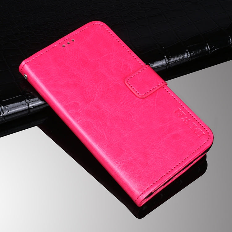 idewei Crazy Horse Texture Horizontal Flip Leather Case with Holder & Card Slots & Wallet, For Tecno Pova 2, For vivo iQOO 8 Pro, For ZTE Axon 11 5G, For ZTE Blade A31
