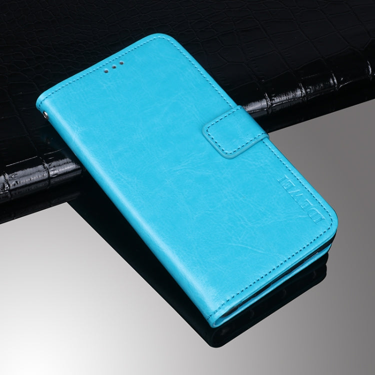 idewei Crazy Horse Texture Horizontal Flip Leather Case with Holder & Card Slots & Wallet, For Tecno Pova 2, For vivo iQOO 8 Pro, For ZTE Axon 11 5G, For ZTE Blade A31