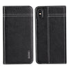 GEBEI Top-grain Leather Horizontal Flip Protective Case with Holder & Card Slots, For iPhone XS Max