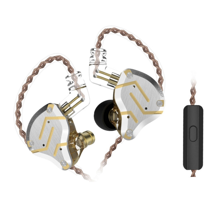 KZ ZS10 Pro 10-unit Ring Iron Gaming In-ear Wired Earphone,, ZS10 Pro Standard Version(Black), ZS10 Pro Standard Version(Blue), ZS10 Pro Standard Version(Streamer Blue), ZS10 Pro Standard Version(Glare Gold), ZS10 Pro Standard Version(Purple)          ...