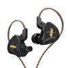KZ EDX Dynamic Monitor HiFi In-Ear Wired Earphone, No Mic, With Mic