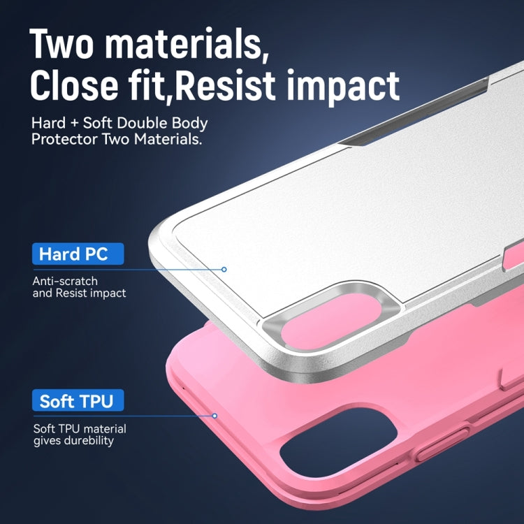 Pioneer Armor Heavy Duty PC + TPU Shockproof Case, For iPhone XS Max