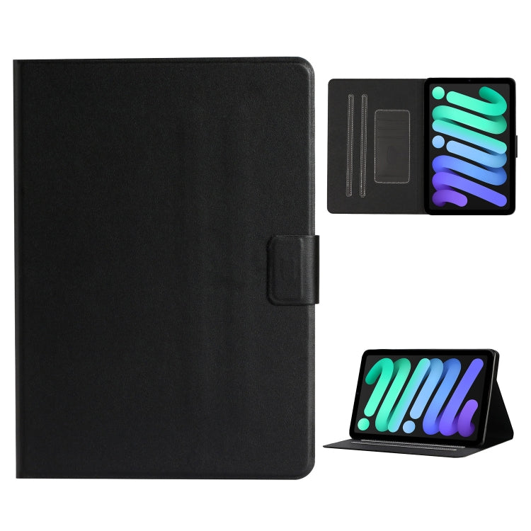 Pure Color Horizontal Flip Leather Case with Card Slots & Holder & Sleep / Wake-up Function, For iPad mini 2024 / mini 6, For iPad mini 6