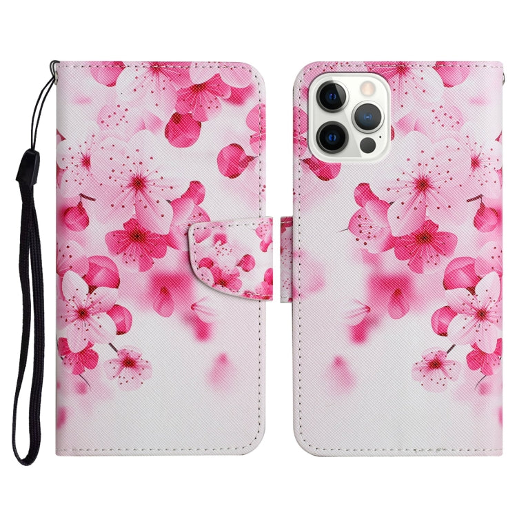 Painted Pattern Horizontal Flip Leather Case with Holder & Card Slot & Wallet, For iPhone 13 Pro