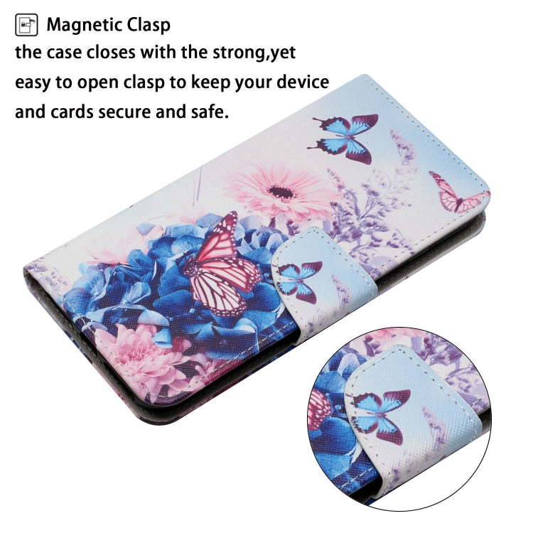Painted Pattern Horizontal Flip Leather Case with Holder & Card Slot & Wallet, For iPhone 12 Pro Max