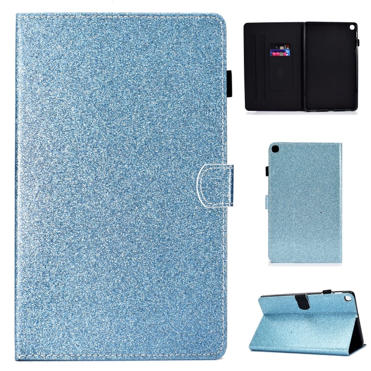 Varnish Glitter Powder Horizontal Flip Leather Case with Holder & Card Slot, For Galaxy Tab A 10.1 (2019), For Galaxy Tab A 10.5, For Galaxy Tab S4 10.5, For Galaxy Tab S5e