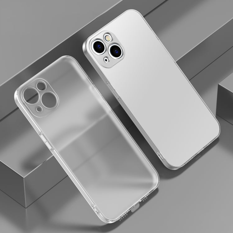 Electroplated Edge Frosted TPU Shockproof Case, For iPhone 13 mini, For iPhone 13, For iPhone 13 Pro