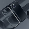 Electroplated Edge Frosted TPU Shockproof Case, For iPhone 13 Pro Max