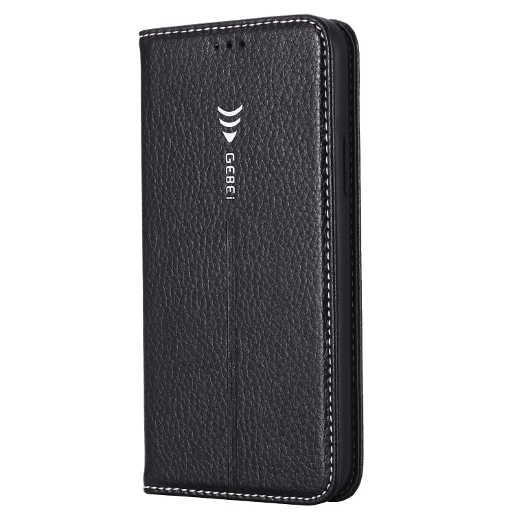 GEBEI PU+TPU Horizontal Flip Protective Case with Holder & Card Slots, For iPhone 11 Pro, For iPhone 11, For iPhone 11 Pro Max, For iPhone XS / X