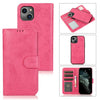 Retro 2 in 1 Detachable Magnetic Horizontal Flip TPU + PU Leather Case with Holder & Card Slots & Photo Frame & Wallet, For iPhone 13 mini, For iPhone 13, For iPhone 13 Pro, For iPhone 13 Pro Max