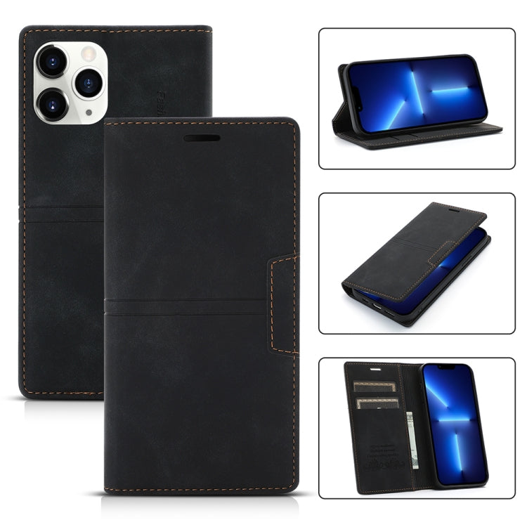 Dream Magnetic Suction Business Horizontal Flip PU Leather Case with Holder & Card Slot & Wallet, For iPhone 11 Pro, For iPhone 11 Pro Max, For iPhone X / XS, For iPhone XR