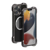 R-JUST RJ51 Hollow Shockproof Metal Protective Case, For iPhone 13, For iPhone 13 Pro, For iPhone 13 Pro Max