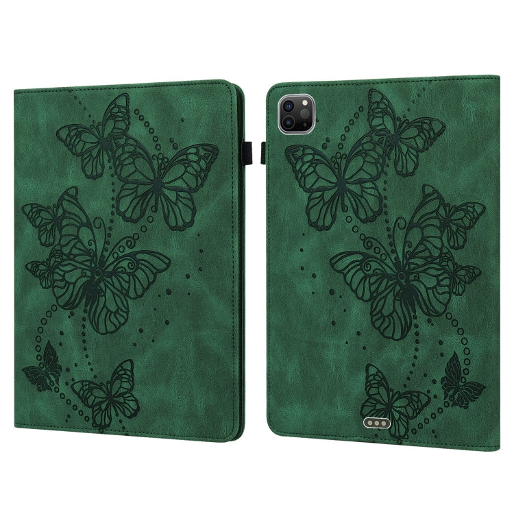 Embossed Butterfly Pattern Horizontal Flip Leather Tablet Case, For iPad mini 2024 / mini 6, For iPad Pro 11 2022 / 2021 / Air 4, For iPad 10.2 / Air 10.5 2019, For iPad mini 5 / 4 / 3 / 2 / 1