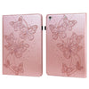 Embossed Butterfly Pattern Horizontal Flip Leather Tablet Case, For iPad 9.7 (2018/2017) / Air 2 / Air