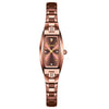 OLEVS 5501 Diamond Small Dial Tungsten Steel Bracelet Quartz Watch for Ladies